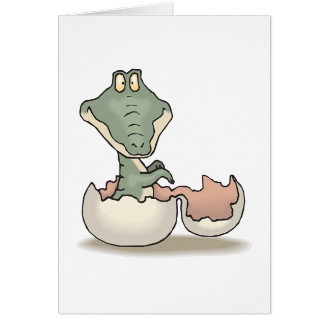 かわいい孵化ベビーアリゲーター (正面)