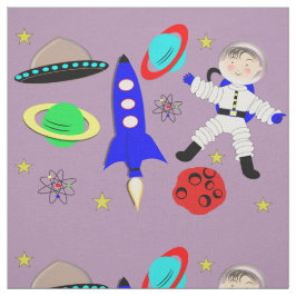 かわいい宇宙をテーマに ファブリック