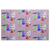 かわいい宇宙をテーマに ファブリック (ファットクウォーター)