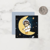 かわいい宇宙スロッスノートカード ノートカード (正面/裏面インサイチュ)