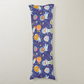 かわいい宇宙動物抱き枕 ボディピロー (正面縦)