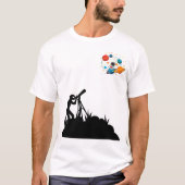 かわいい宇宙惑星Tシャツ Tシャツ (正面)