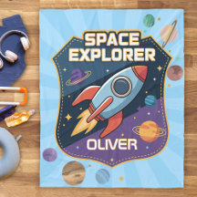かわいい宇宙探検家のバッジ