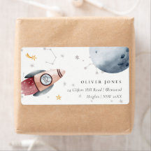 かわいい宇宙星空の惑星誕生日アドレス