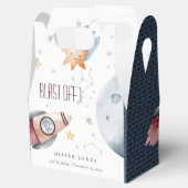 かわいい宇宙星空の惑星Any Age誕生日 フェイバーボックス (オープン)