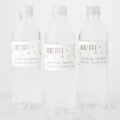 かわいい宇宙星空の惑星Any Age誕生日 ペットボトルラベル (ボトル)