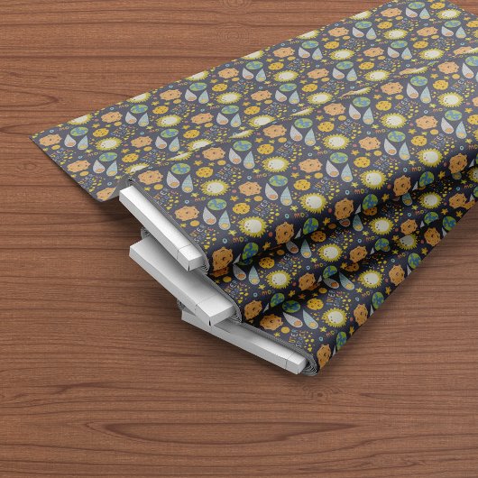 かわいい宇宙漫画 ファブリック