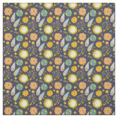 かわいい宇宙漫画 ファブリック (見本)