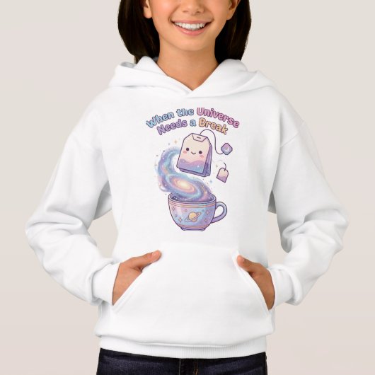 かわいい宇宙風Tシャツ (正面)