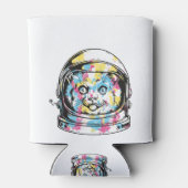 かわいい宇宙飛行士ねこ 缶クーラー (裏面)