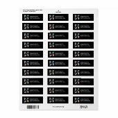 かわいい宇宙飛行士の動物が宇宙 ラベル (フルシート)