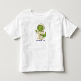 かわいい宇宙飛行士の恐竜 - 恐竜の仕事 トドラーTシャツ