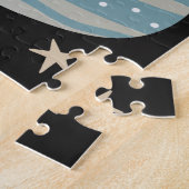 かわいい宇宙飛行士の猫の宇宙 ジグソーパズル (側面)