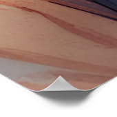 かわいい宇宙飛行士の猫 ポスター (角)