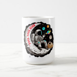 「かわいい宇宙飛行士コーヒーマグ コーヒーマグカップ