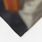 かわいい宇宙飛行士ハムスター フリースブランケット (角)