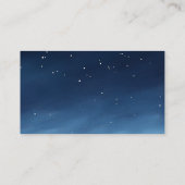 かわいい宇宙飛行士宇宙ベアブックベビーリクエスト エンクロージャーカード (裏面)