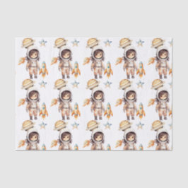 かわいい宇宙飛行士宇宙冒険 薄葉紙