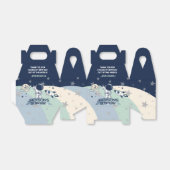 かわいい宇宙飛行士誕生日 フェイバーボックス (折り畳みなし)