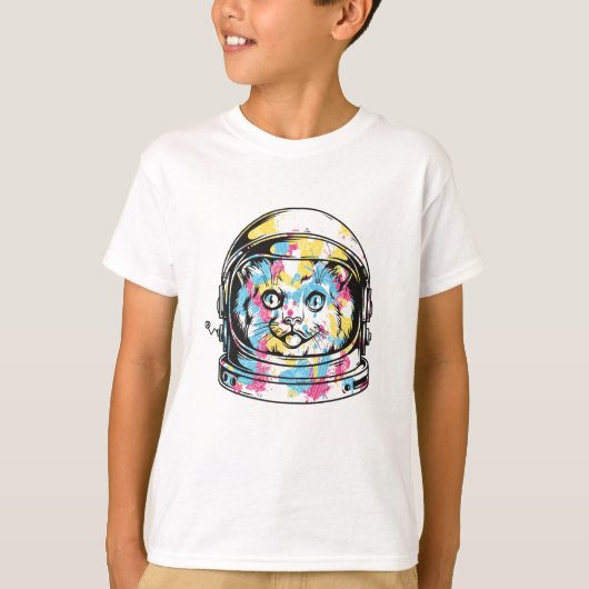 かわいい宇宙飛行士 Tシャツ (正面)