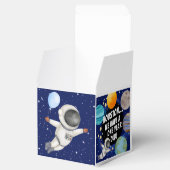 かわいい宇宙1歳の誕生日ありがとう フェイバーボックス (オープン)