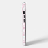かわいい宗教ピンクドットブラウンバニー抱き合い Case-Mate iPhoneケース (裏面 / 左)