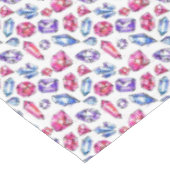 かわいい宝石のパターン テーブルクロス (アングル)