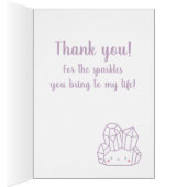 かわいい宝石の感謝です (内側 (右))