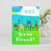 かわいい家に引越しました 案内状 (スタンド正面)