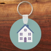かわいい家のキーチェーン キーホルダー (正面)