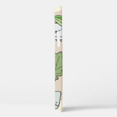 かわいい家の植物のセットポット。植物カラフル質 Case-Mate iPhoneケース (裏面 / 右)