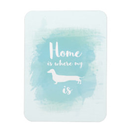 かわいい家は私のダックシュントが水色である マグネット