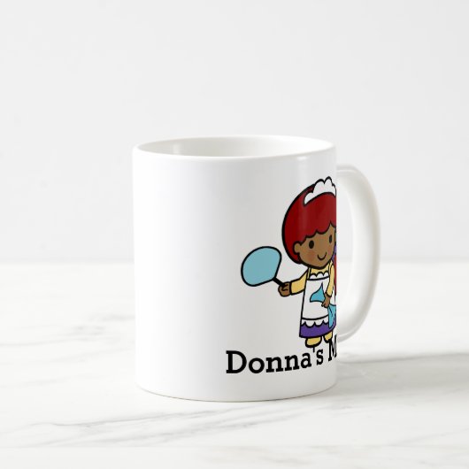 かわいい家政婦 コーヒーマグカップ (正面右)
