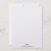 かわいい家族のクリスマスカード シーズンカード (裏面)