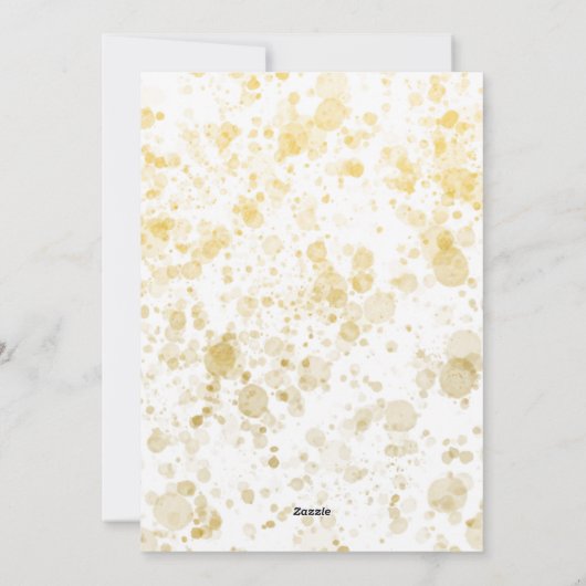 かわいい家族のクリスマスパーティの招待状 シーズンカード (裏面)