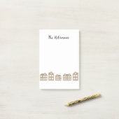 かわいい家族のポストイットノート ポストイット (デスク上)