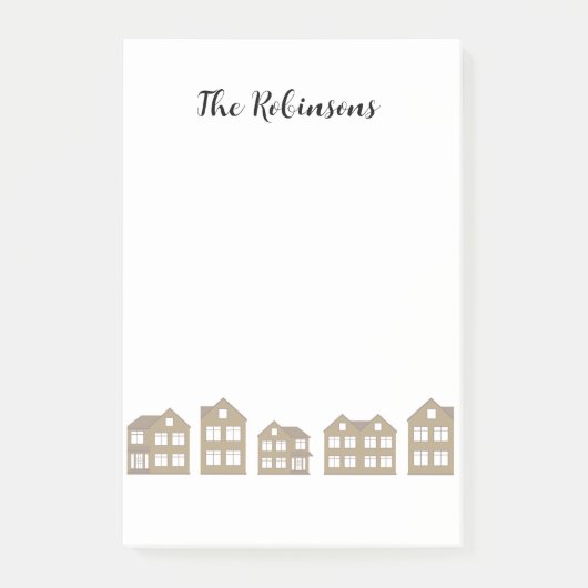 かわいい家族のポストイットノート ポストイット (正面)