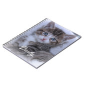 かわいい家族の子猫の写真 ノートブック (左側)