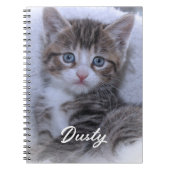 かわいい家族の子猫の写真 ノートブック (正面)