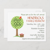 かわいい家族の懇親会 ポストカード (正面/裏面)