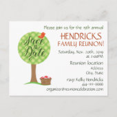 かわいい家族の懇親会 ポストカード (正面)