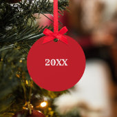 かわいい家族クリスマス記念カスタム品 メタルオーナメント