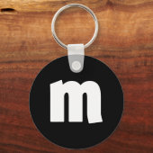 かわいい家族ハロウィンチーム衣装マッチングおもしろいm キーホルダー (正面)