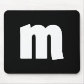 かわいい家族ハロウィンチーム衣装マッチングおもしろいm マウスパッド (正面)