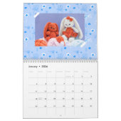 かわいい家族。クリエイティブかぎ カレンダー (1月 2026)