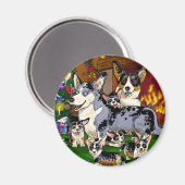 かわいい家族 マグネット (正面/裏面)