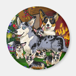 かわいい家族 マグネット