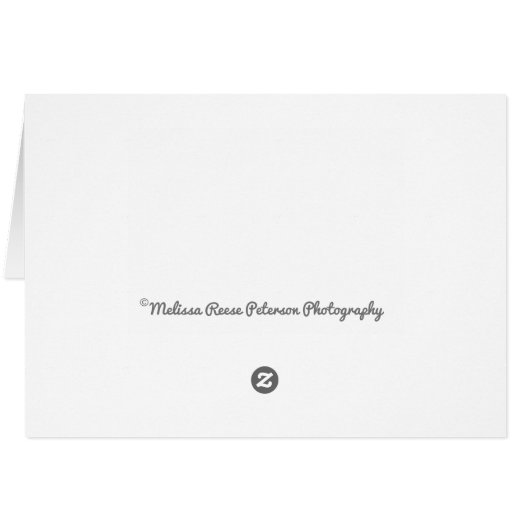 かわいい家禽馬の動物カスタム誕生日カード (裏面横)