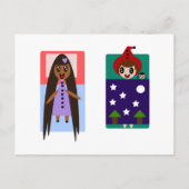 かわいい家 ポストカード (正面)