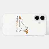 かわいい寝てるアヒル 面白い寝正直 Case-Mate iPhoneケース (裏面 (横))